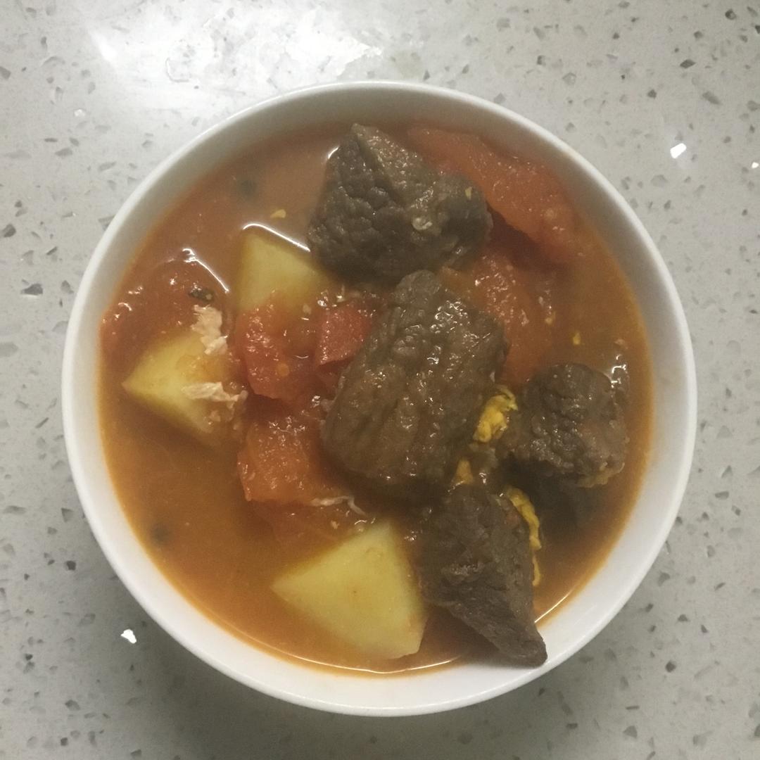 西红柿牛腩