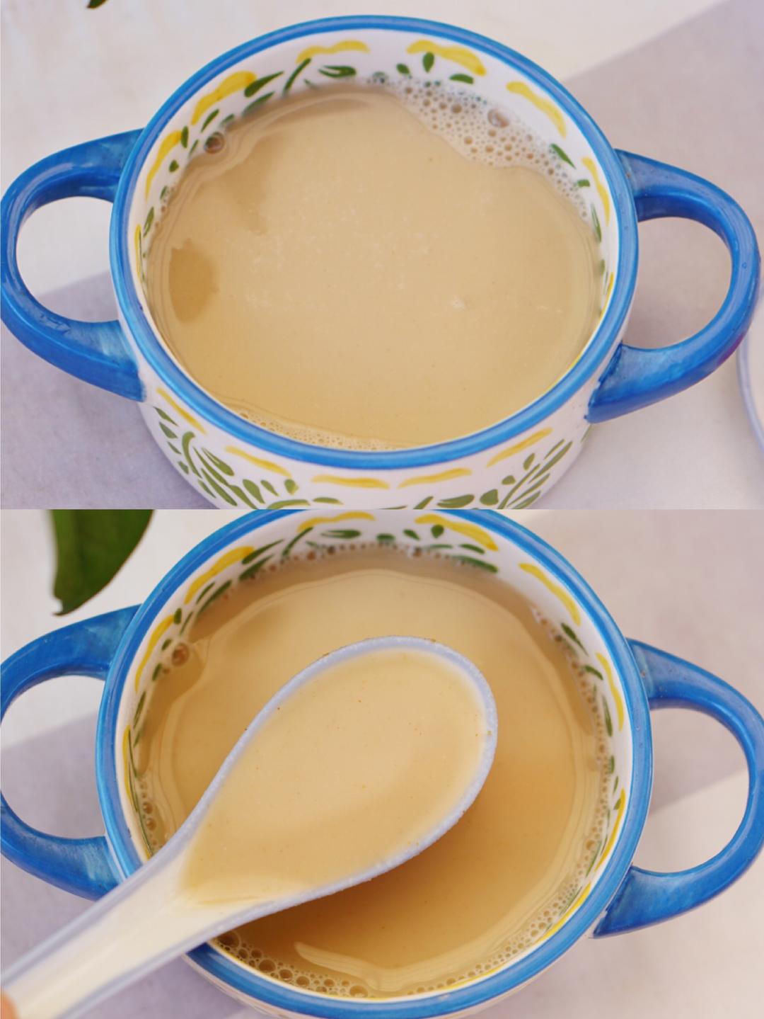 润肺养生豆浆的做法