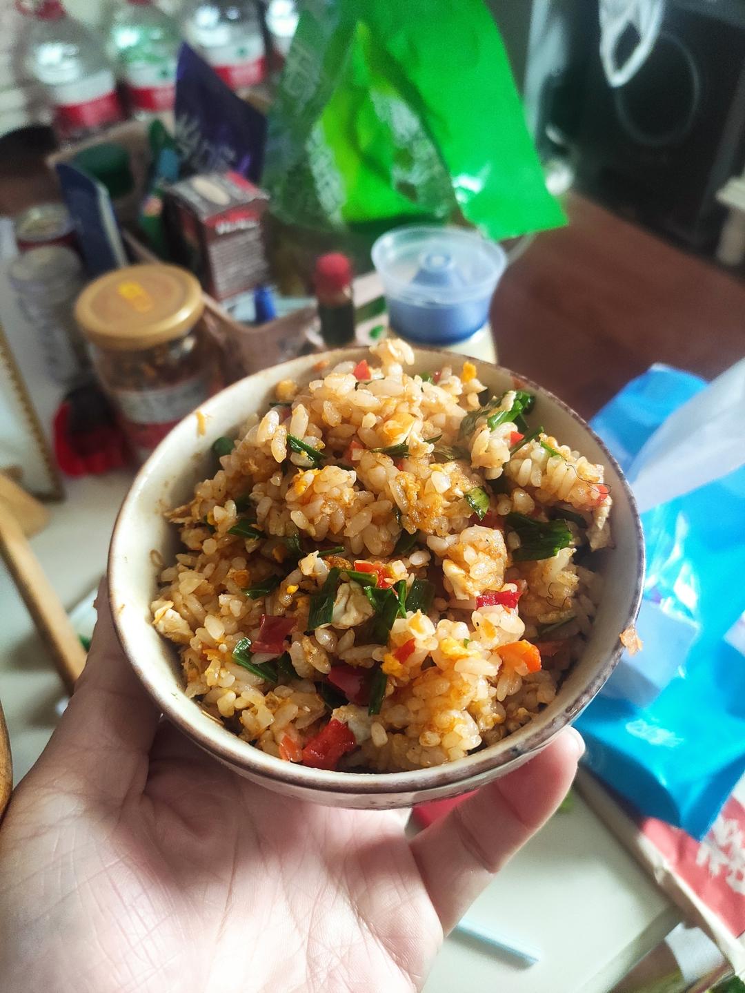 糟辣椒版蛋炒饭（贵阳味）