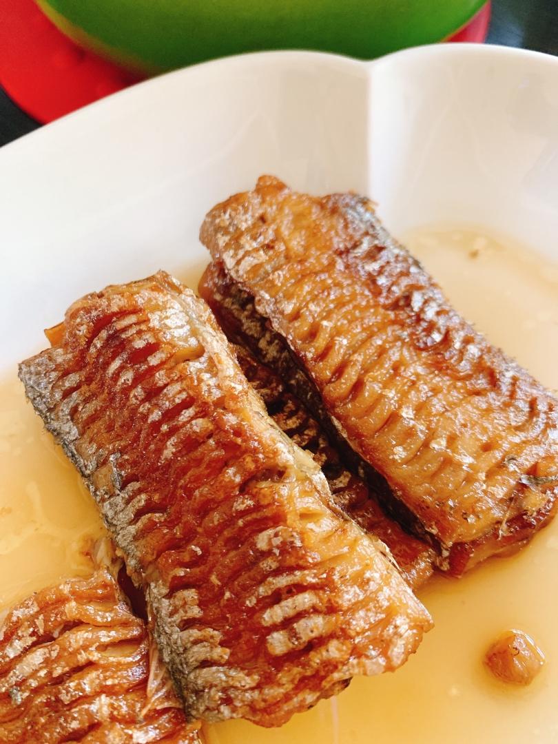 可以连鱼骨一起吃的焖酥带鱼