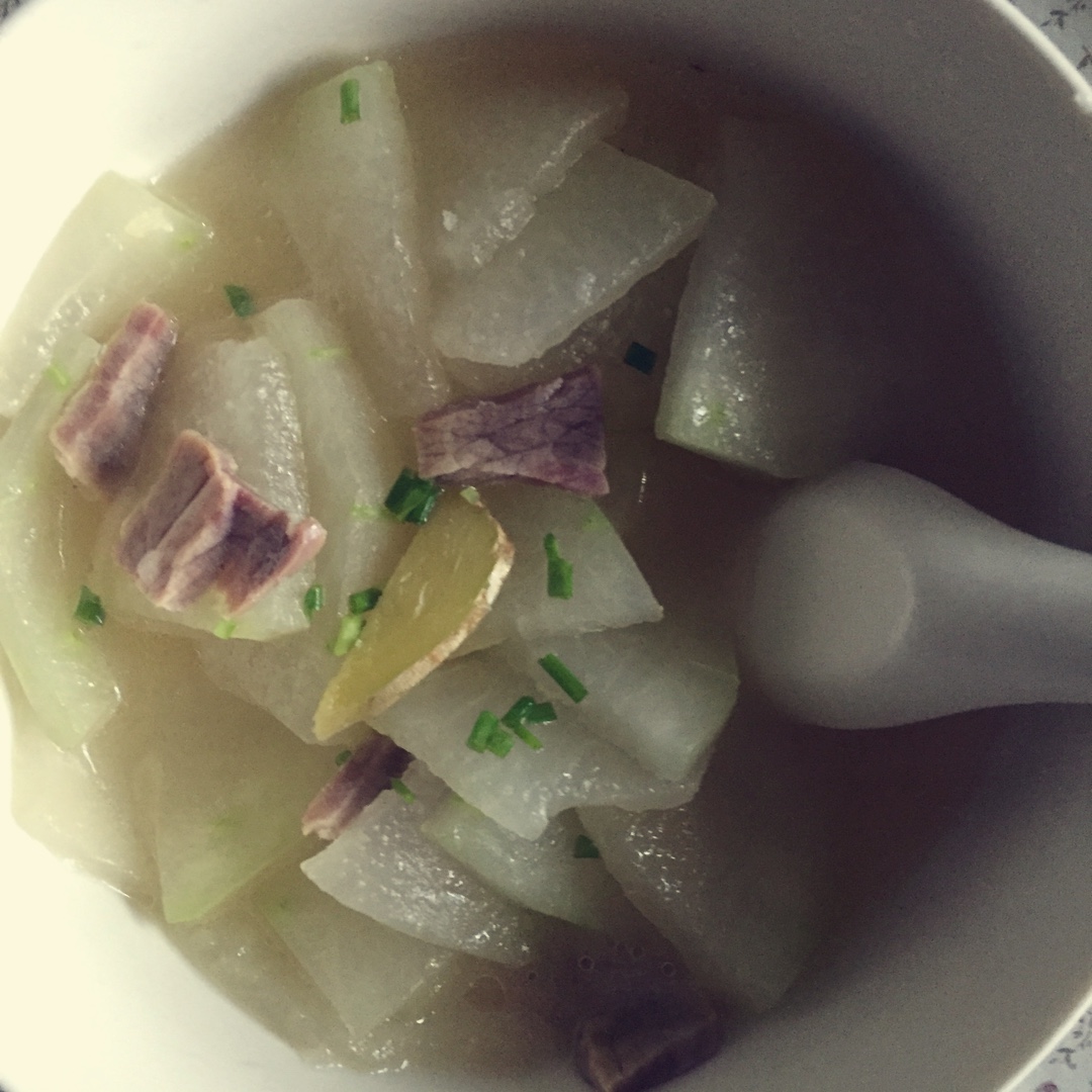 【减肥食谱】冬瓜素汤