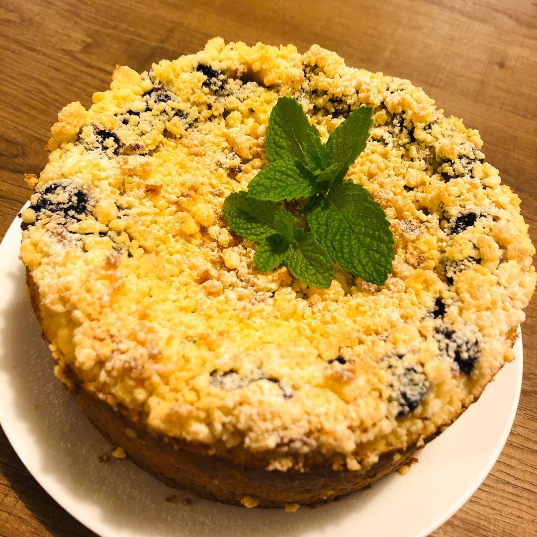 蓝莓奶酥芝士蛋糕