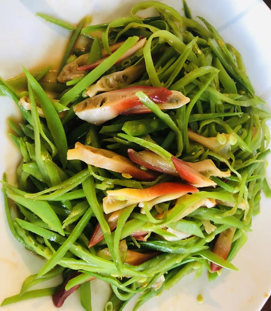 北极贝拌荷兰豆