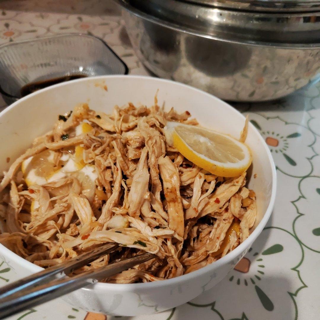 ✅ 第6道快手低脂菜✨清爽美味的柠檬鸡丝🍋鸡胸肉满分吃法💯