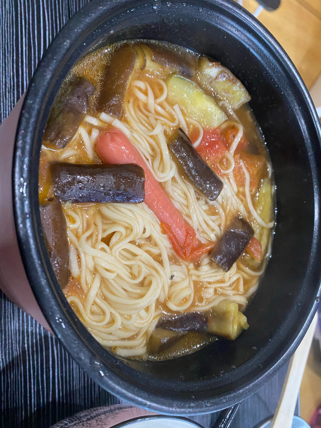 茄子面 挂面也好吃，简单易上手