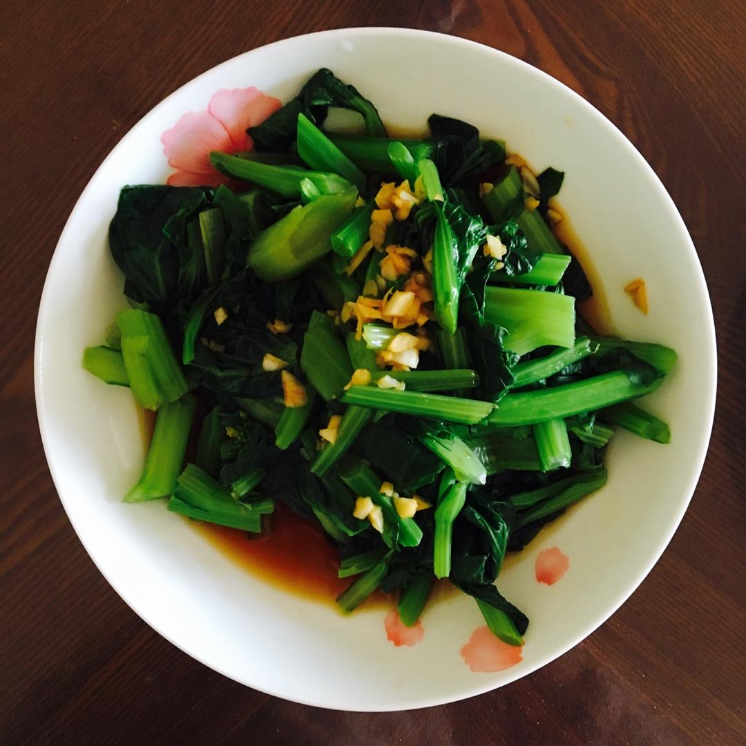 白灼菜心