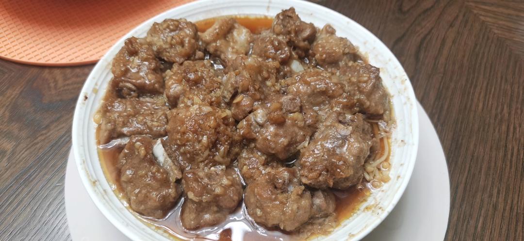 蒜香蒸排骨