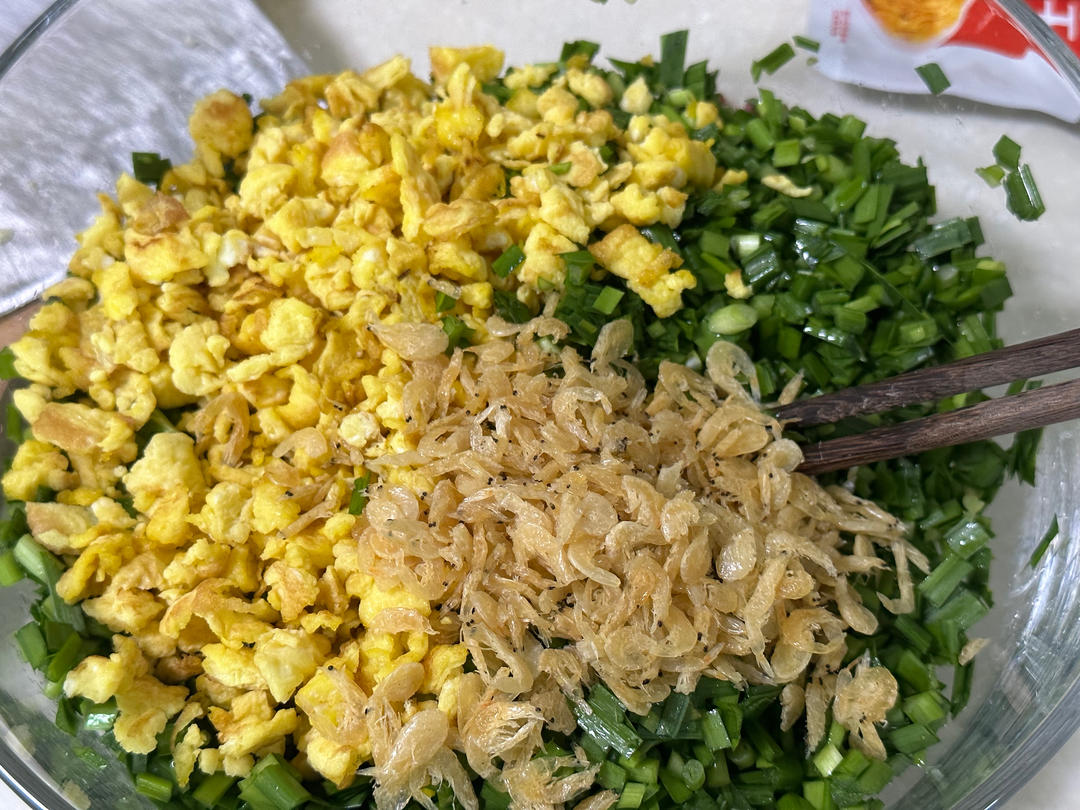 美味韭菜煎饼
