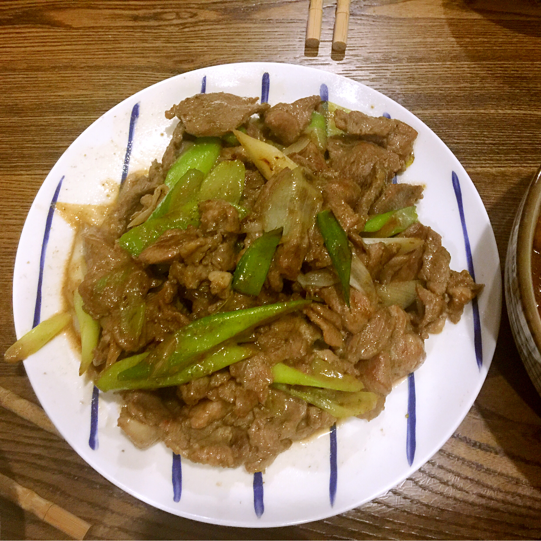 葱爆羊肉