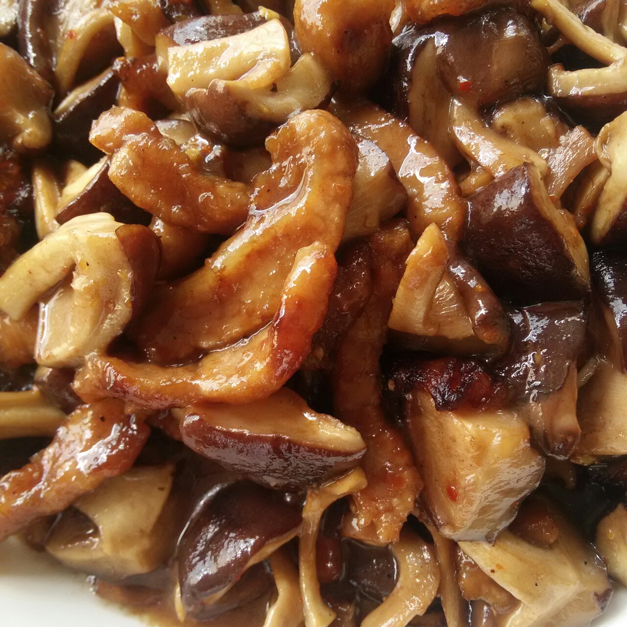 香菇炒肉