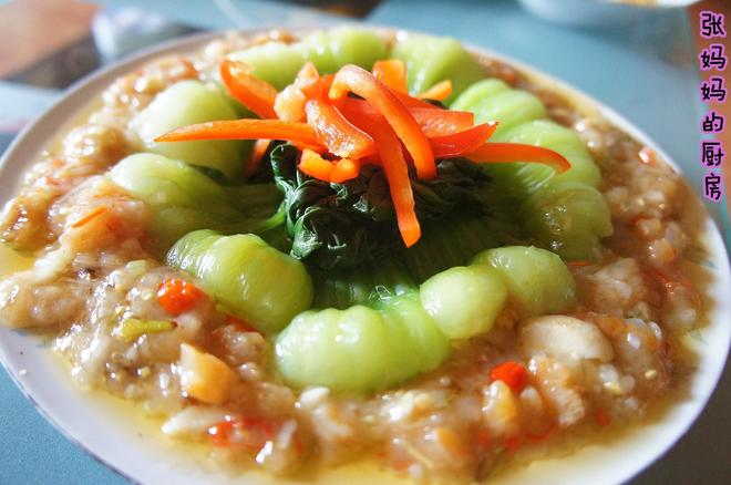 青菜烩虾米的做法