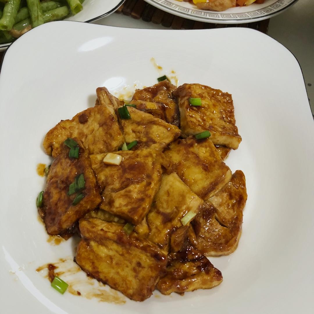 无敌好吃的香煎豆腐
