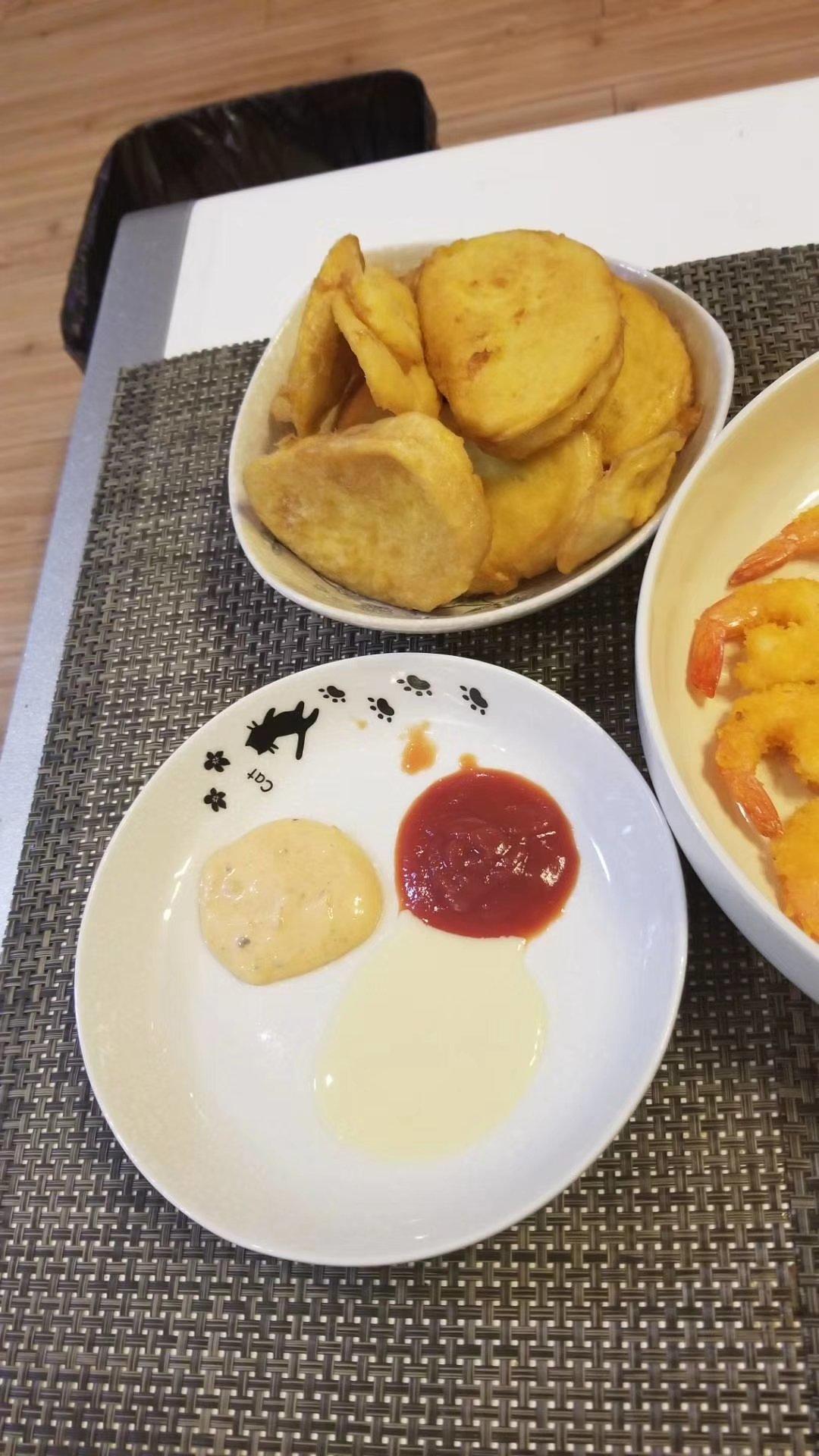 鸡蛋煎馒头片