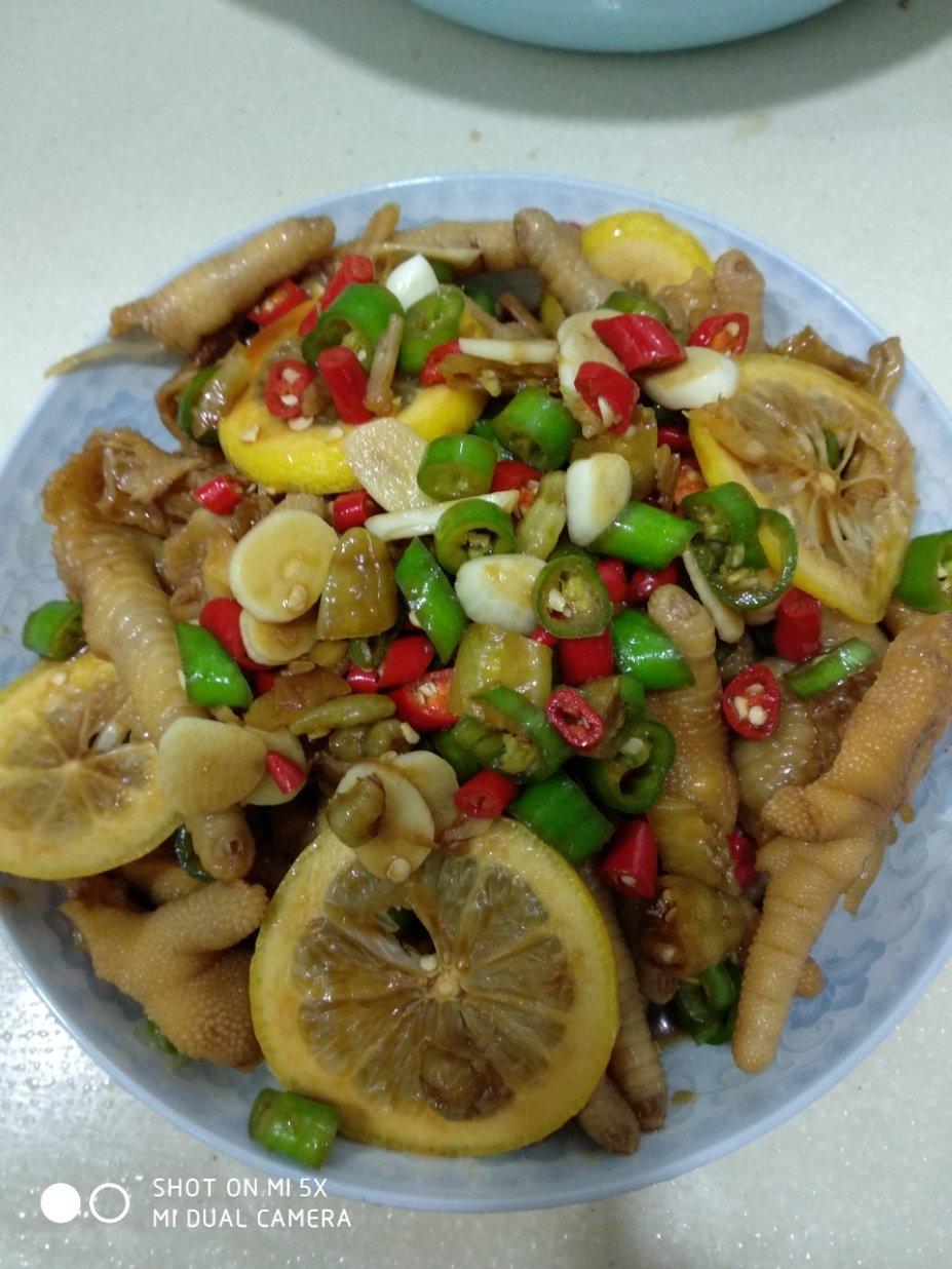 【柠檬酸辣鸡爪】自制超级无敌美味的网红鸡爪