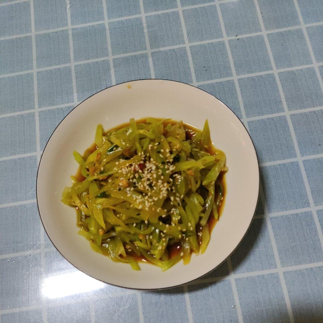 夏日爽口凉拌莴苣丝