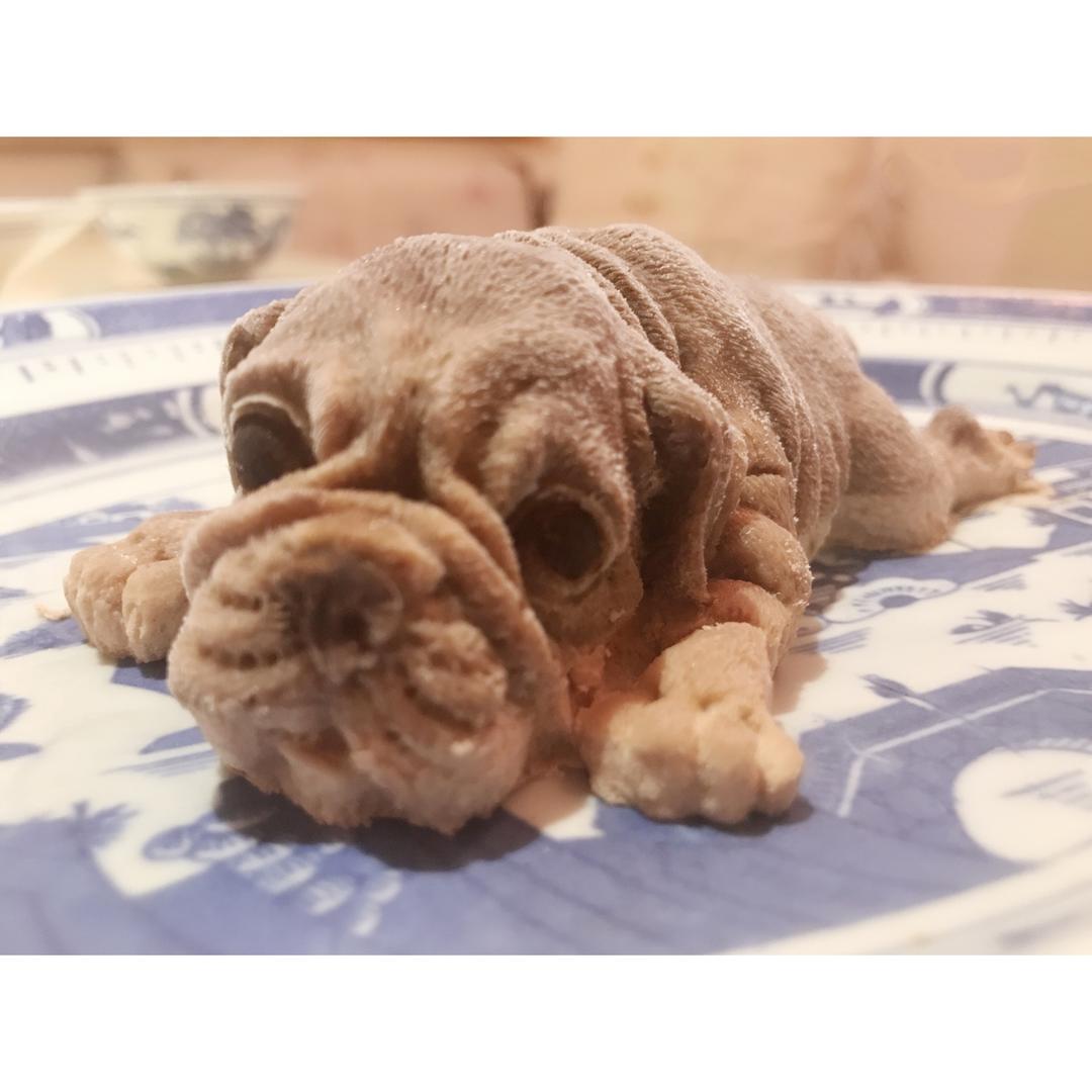 网红沙皮狗慕斯蛋糕