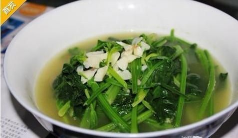 高汤菠菜的做法