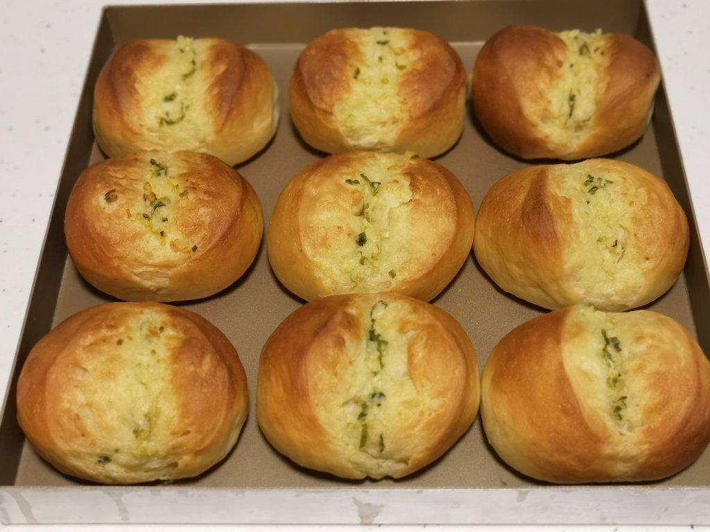 一次发酵，满屋飘香巨好吃的蒜香面包