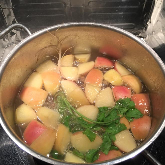 苹果香菜汤的做法