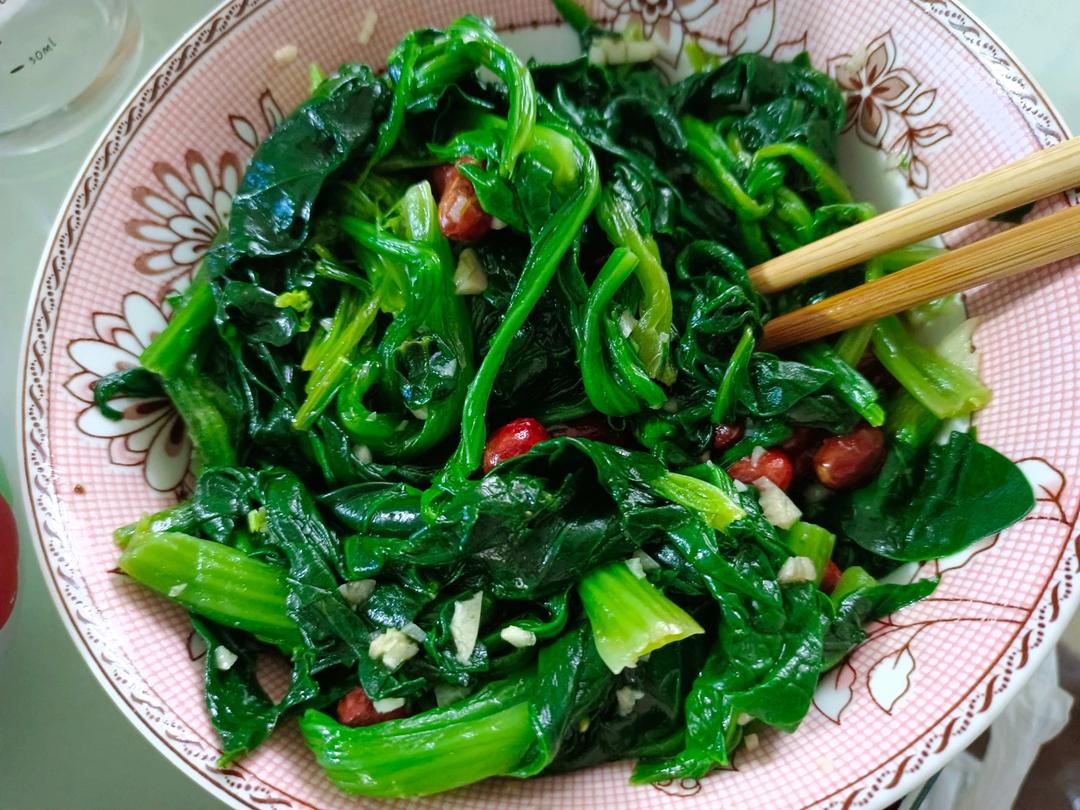 比店里都好吃的快手菜老醋菠菜