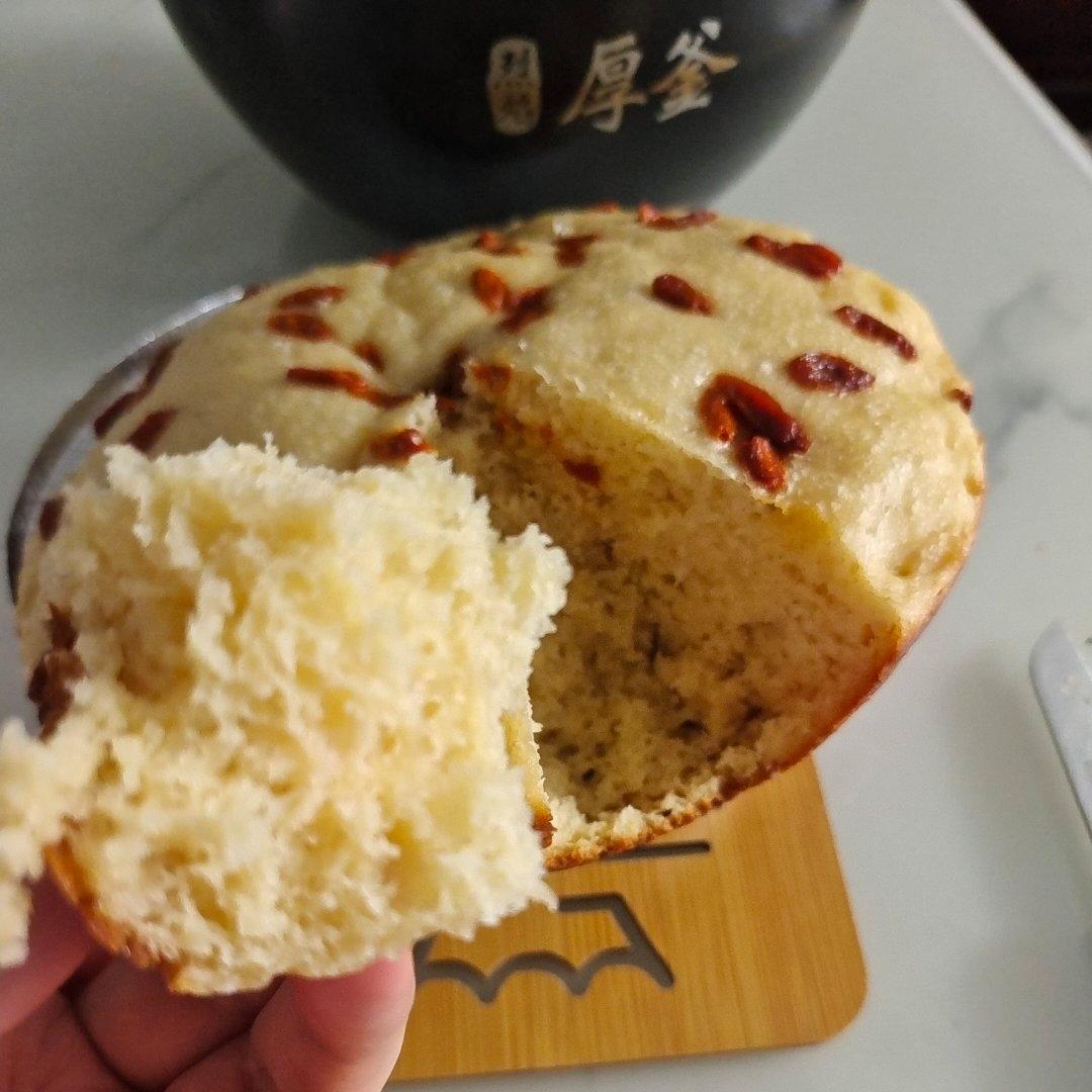 用电饭煲做红糖发糕