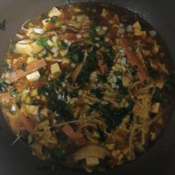 10分钟就能搞定的低脂酸辣汤❗好喝又开胃