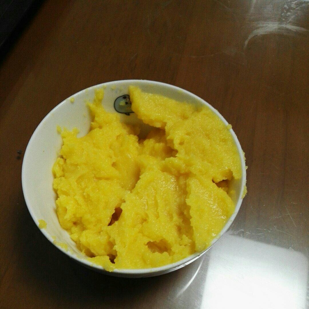 奶黄馅儿和奶黄包