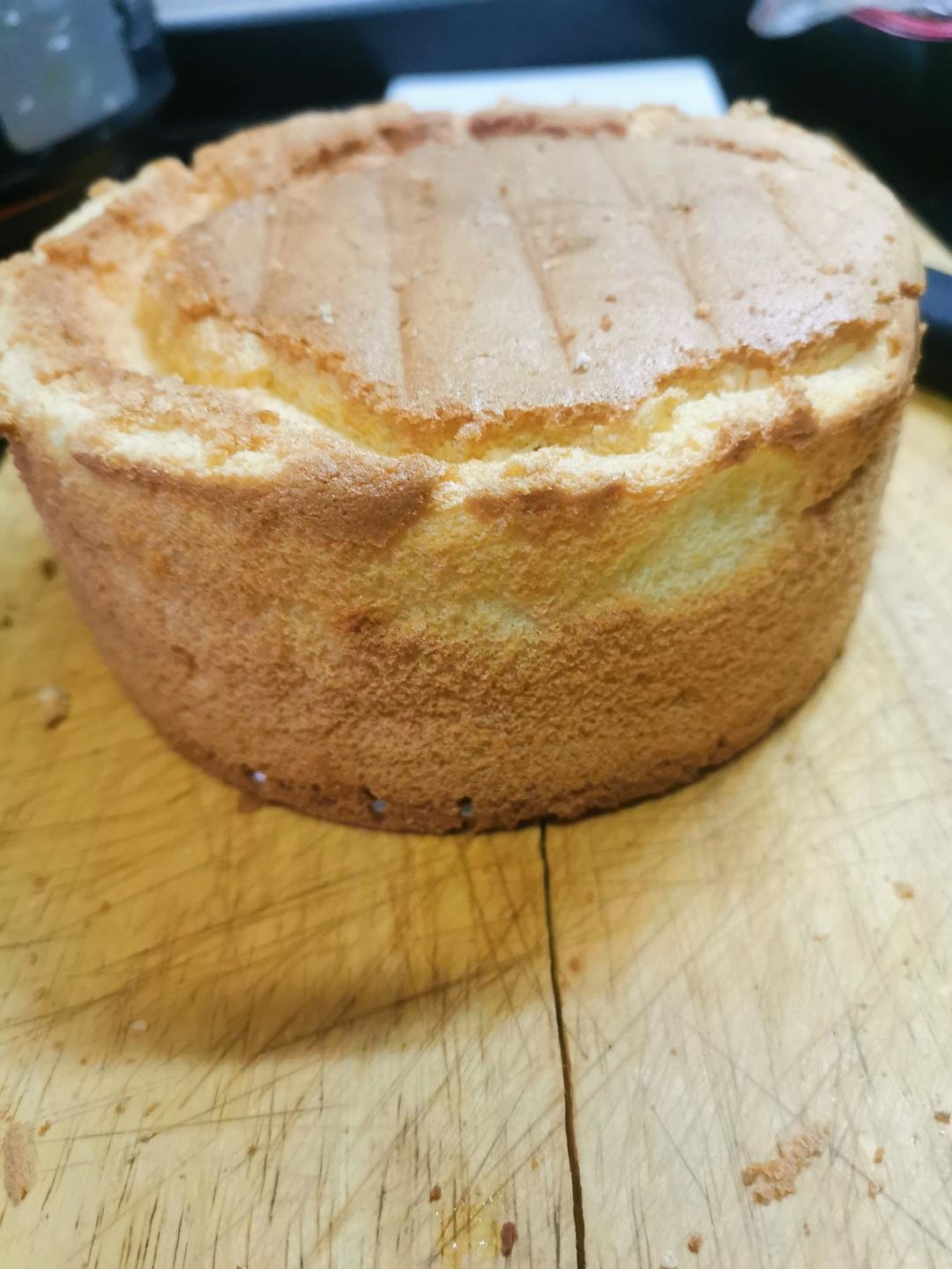 6寸戚风蛋糕零失败版