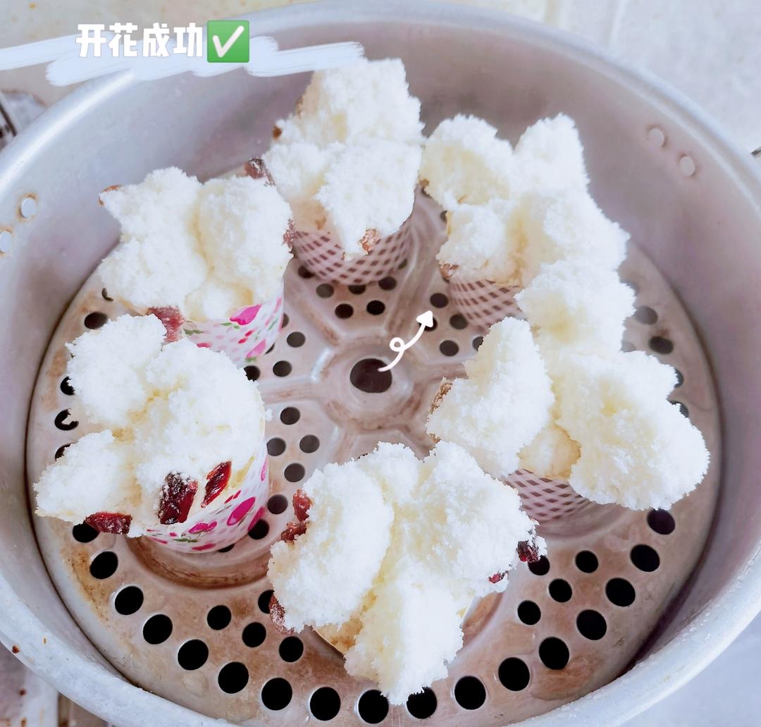 米香满满无酵母版开花米糕