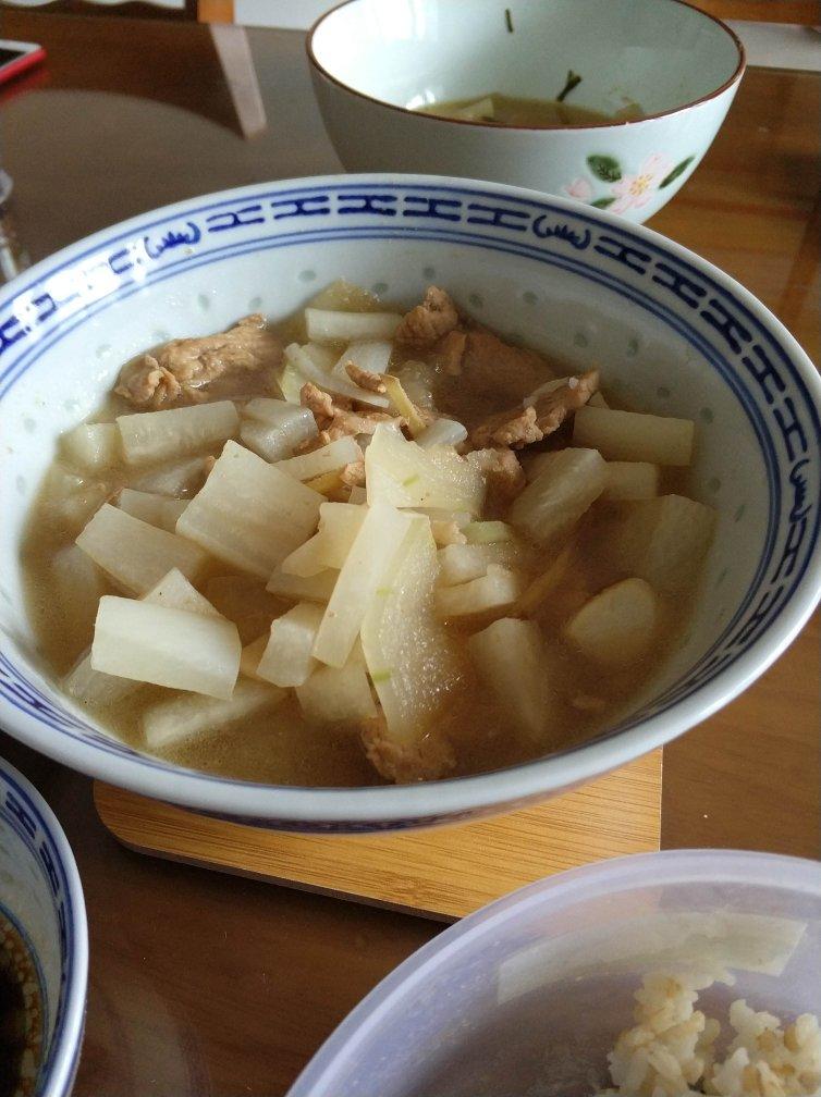 快手菜：冬瓜炒肉片（健康版）