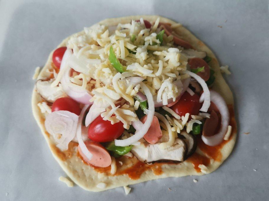 『万用面团』厚而有嚼劲的披萨皮！简单一次发酵！