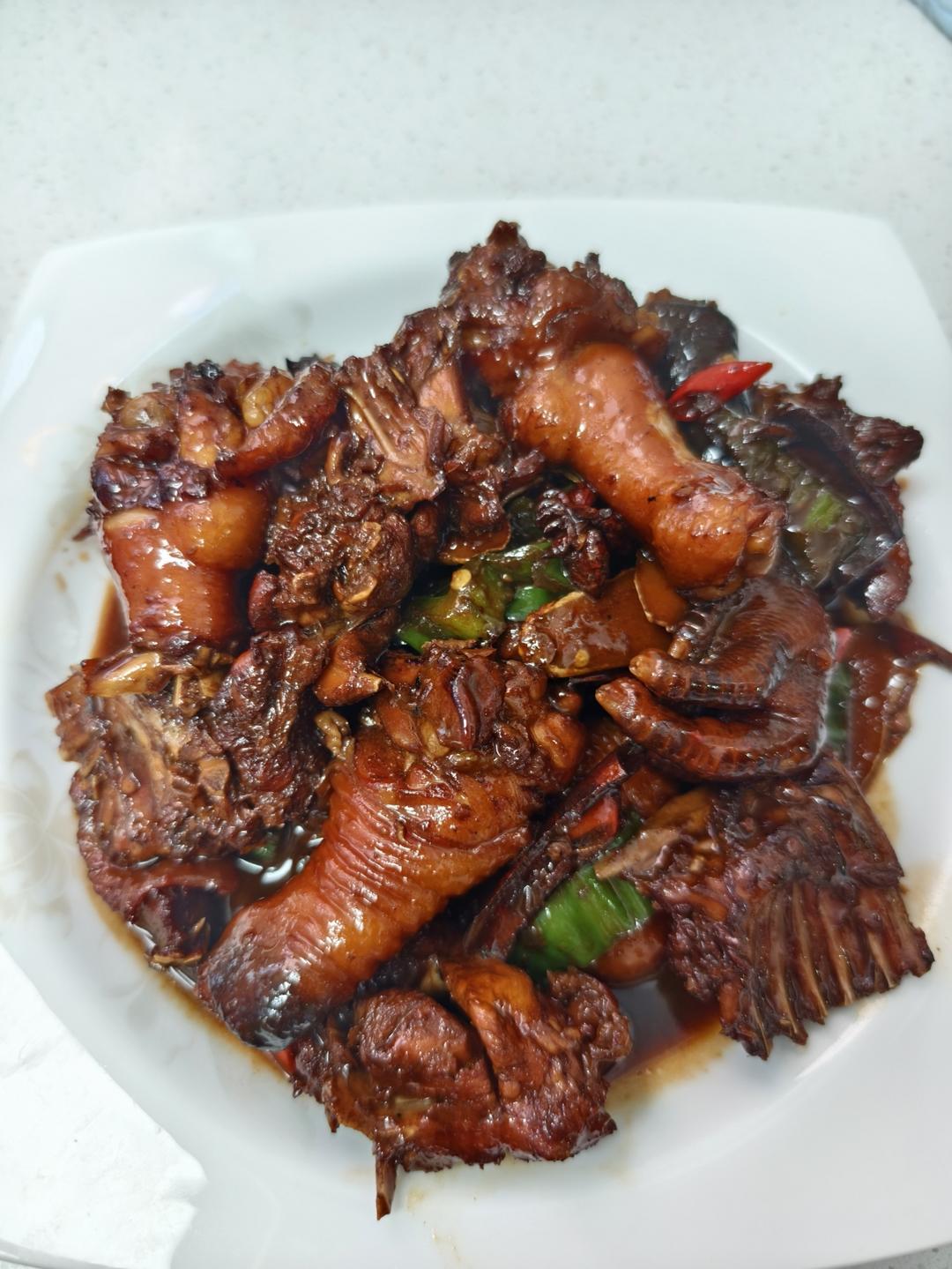 红烧鸡块 焖烧