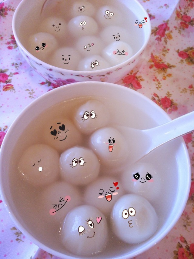 黑芝麻汤圆