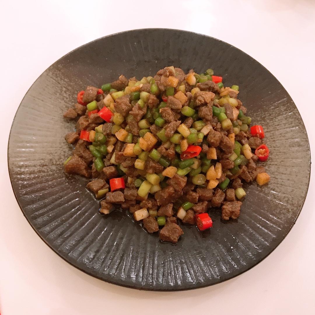 香辣孜然牛肉（湘菜做法）