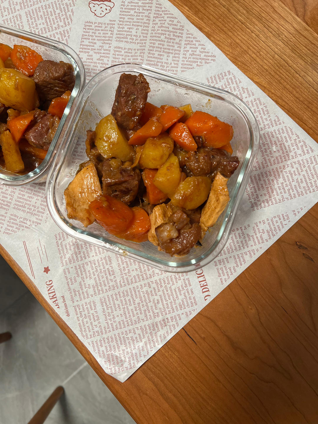 番茄土豆炖牛腩