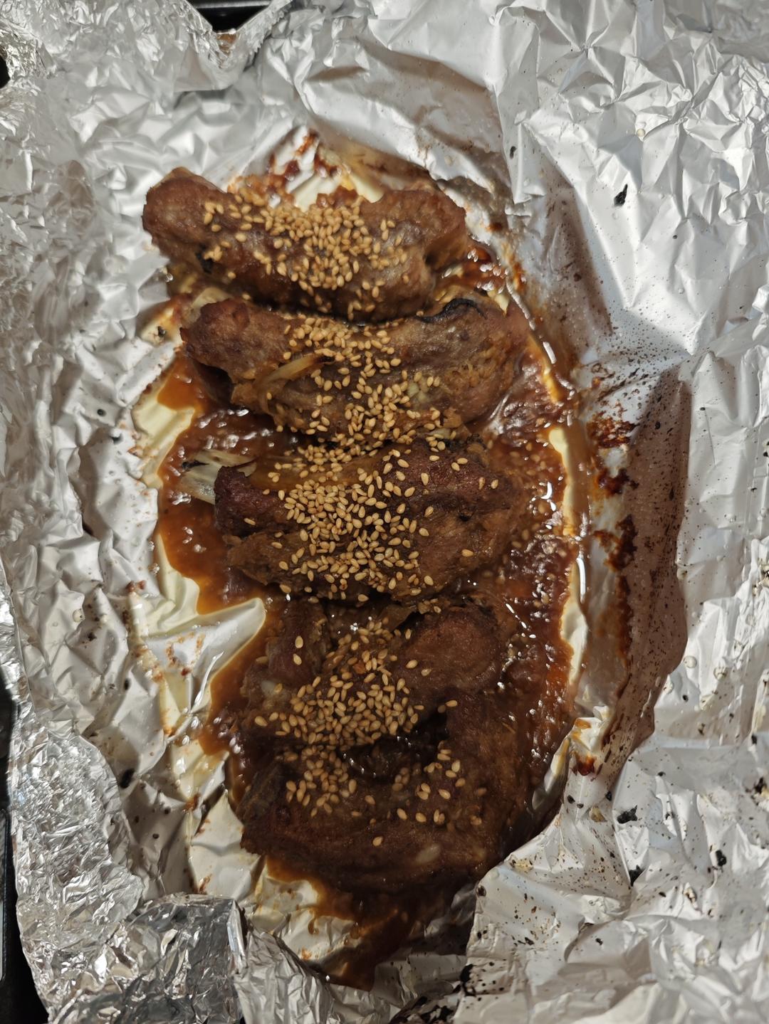 滋滋烤排骨——排骨最好吃的做法没有之一！