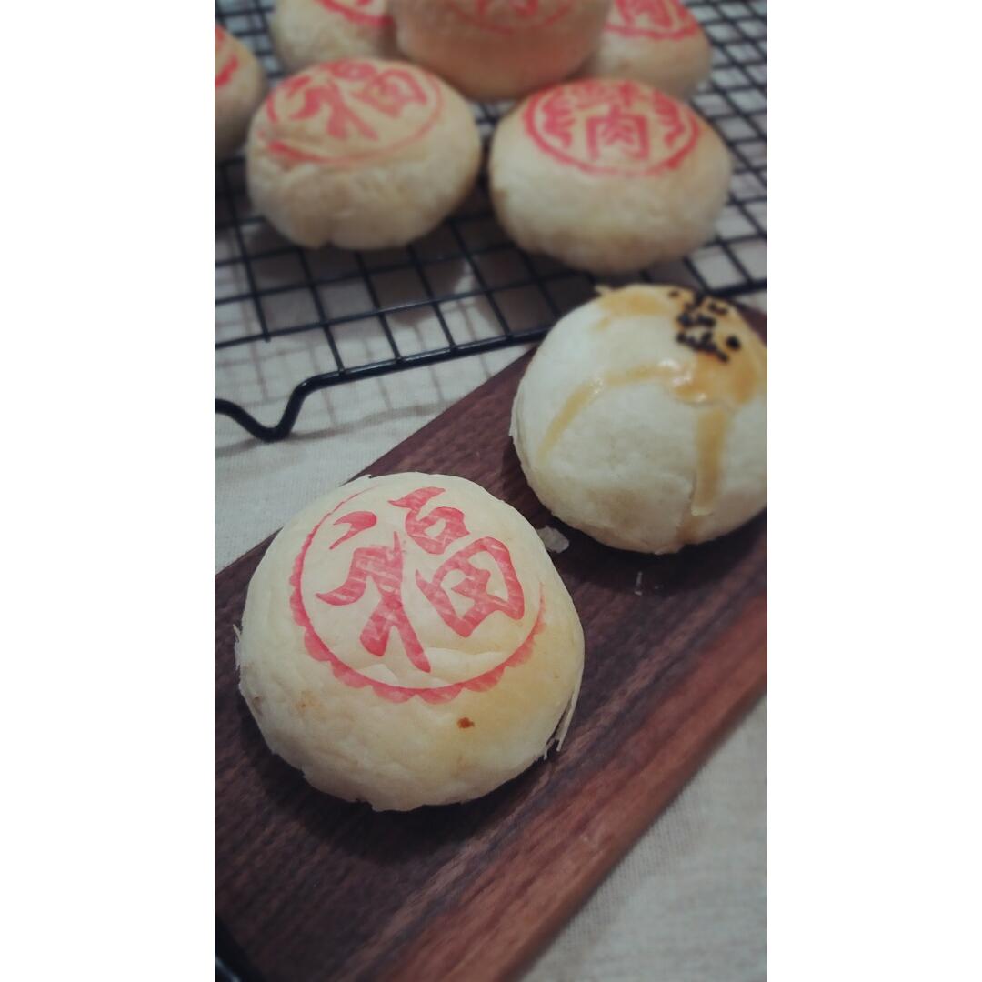 泳式鲜肉榨菜月饼