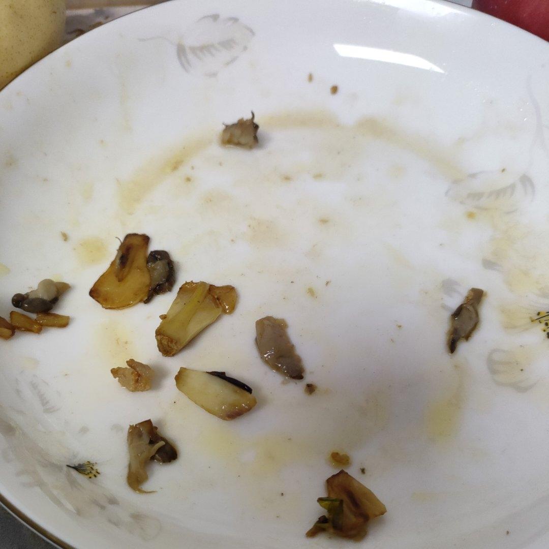 蚝油鲜蘑炒肉片