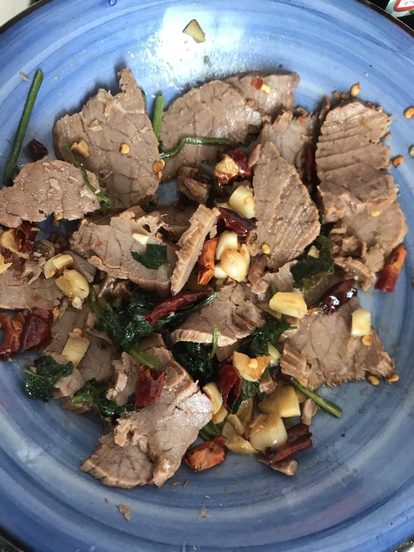 凉拌牛肉