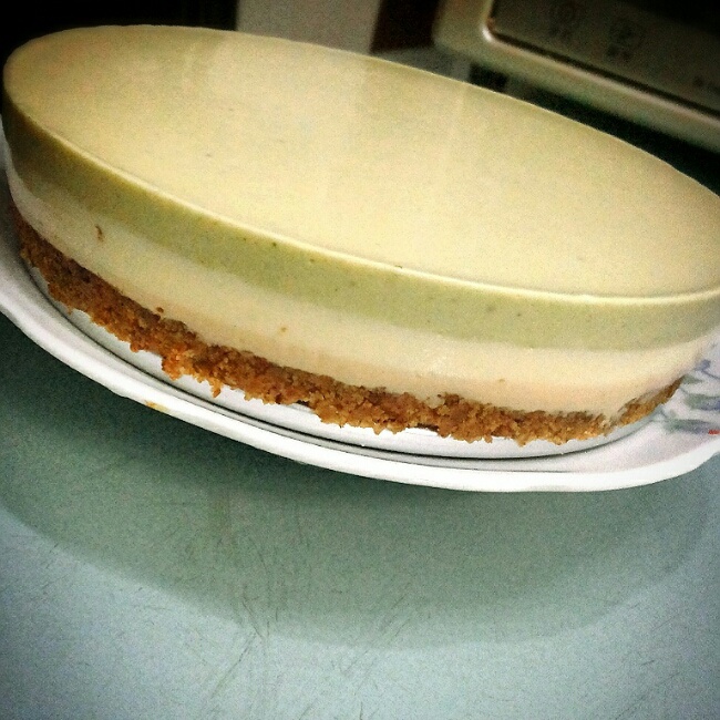 酸奶抹茶芝士蛋糕