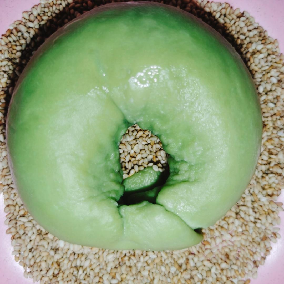 香迷糊了❗开心果奶盐贝果