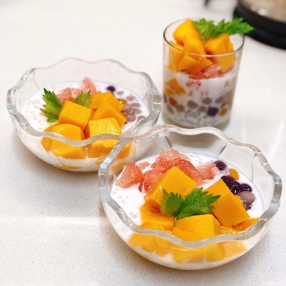 芒果椰浆西米露