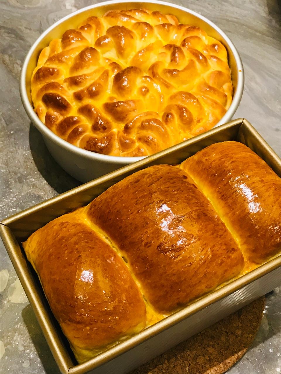 纯奶手撕吐司的做法 步骤1