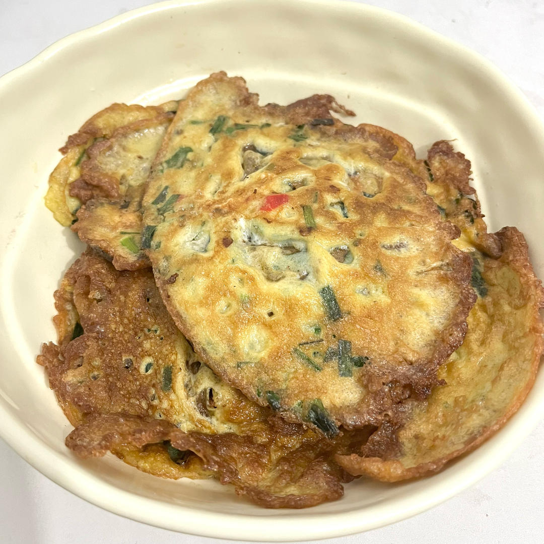 韭菜鸡蛋饼