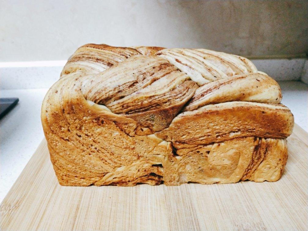 豆沙大理石吐司