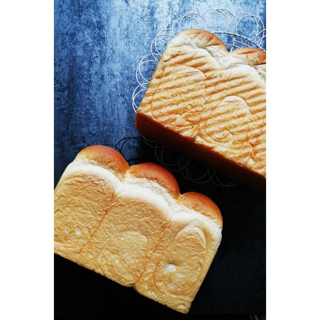 奶香吐司--无蛋版