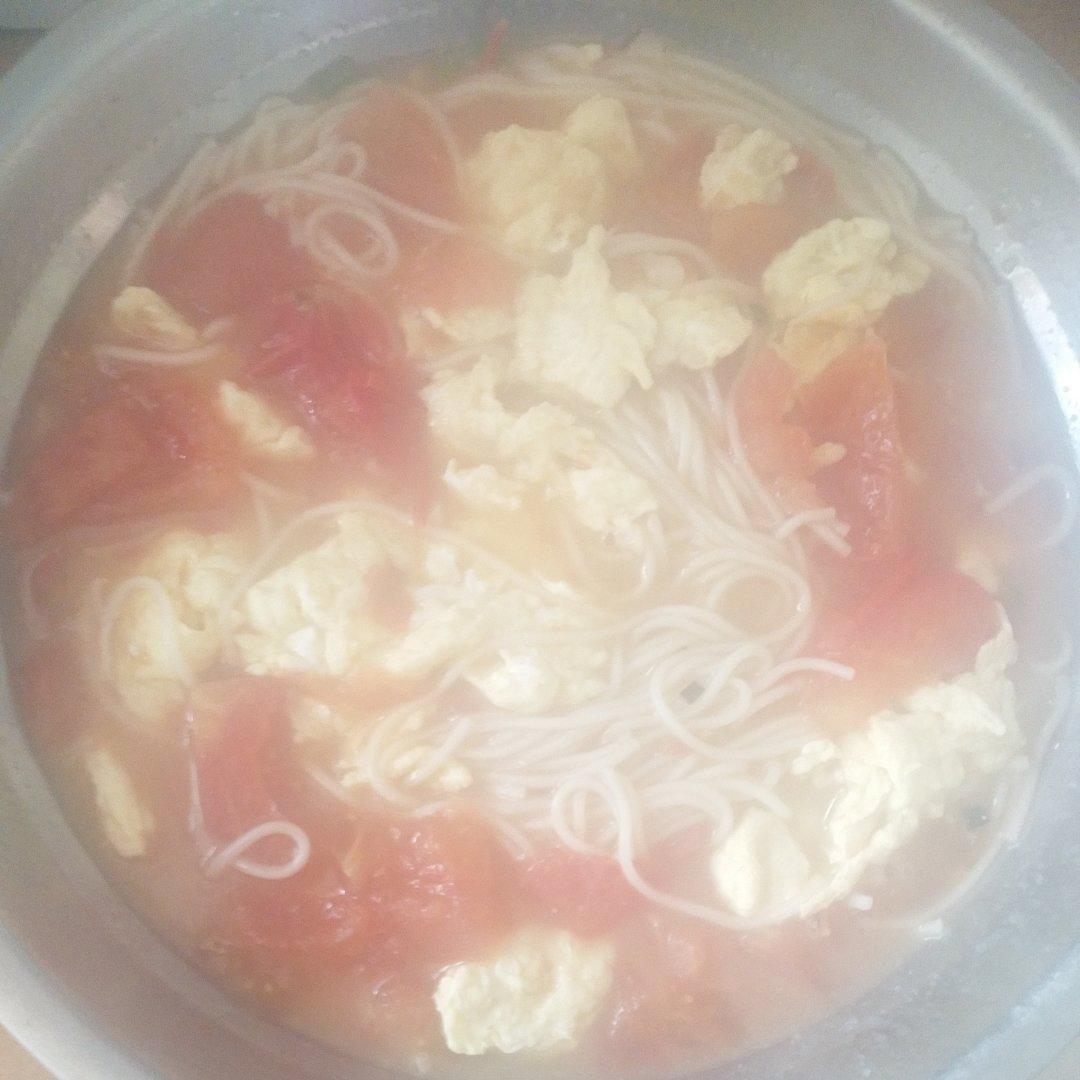 西红柿鸡蛋汤面