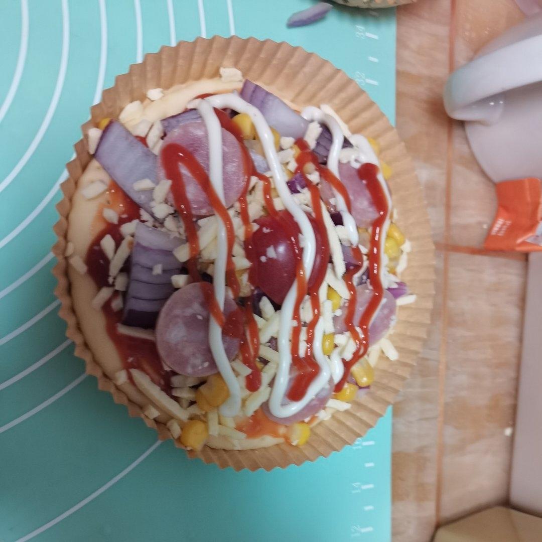自制懒人披萨🍕全网最快手做法！