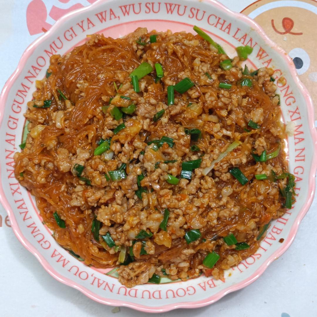 蟹黄干捞粉丝煲
