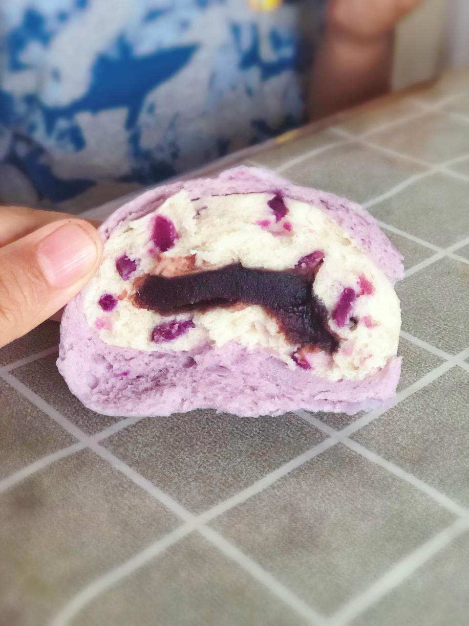 紫薯小发糕【宝宝辅食】